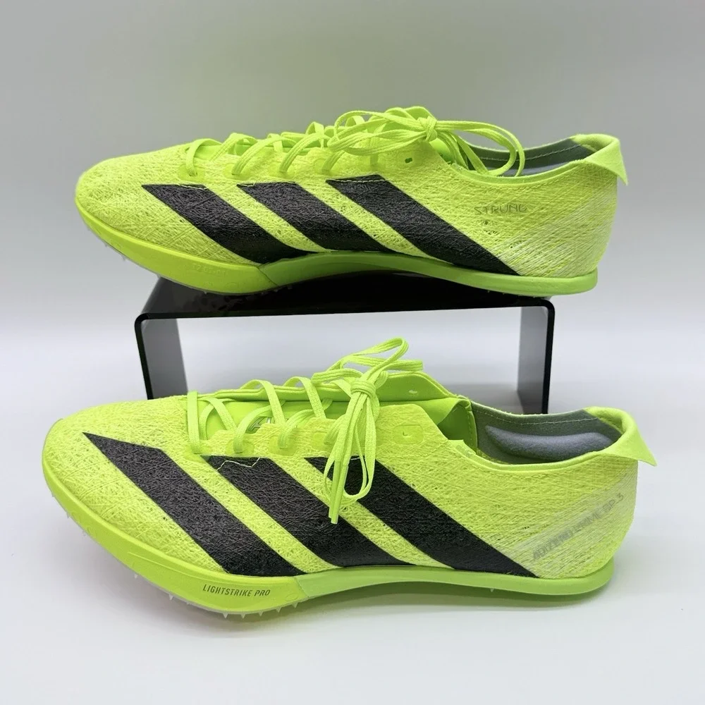 Size 7.5M,8.5W- Adidas Adizero Prime SP3 Track&Field Lightstrike Pro,Lucid Lemon